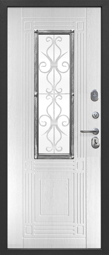 Феррони Входная дверь Венеция Серебро, арт. 0003791 - фото №1